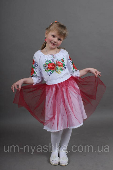 Дитяча блузка з вишивкою - вишиванка "Ладочка" Кривий Ріг - фото 2