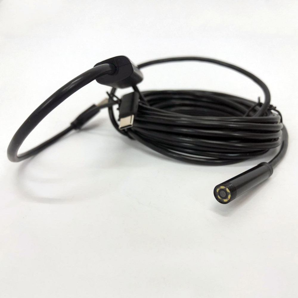 Эндоскопическая камера для осмотра вентиляционных каналов 2, Гибкая камера эндоскоп для телефона NI-76 Львов - изображение 10