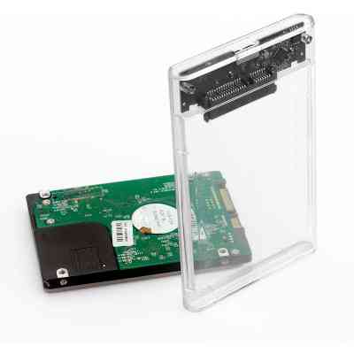 Кишеня зовнішня Dynamode 2.5&quot; SATA HDD/SSD USB 3.0 Transparent (DM-CAD-25316) Вінниця