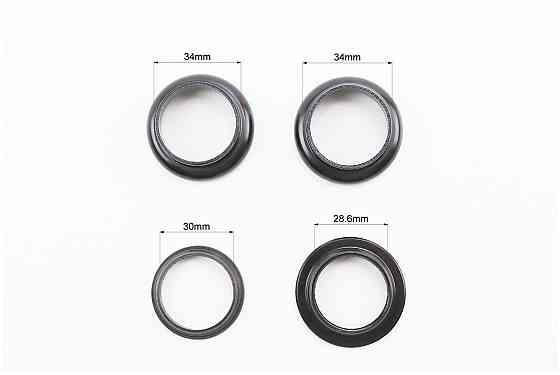 Кермова колонка 1-1/8" (34/28,6x34/30) безрізьбової вилки, чорний H846 Київ