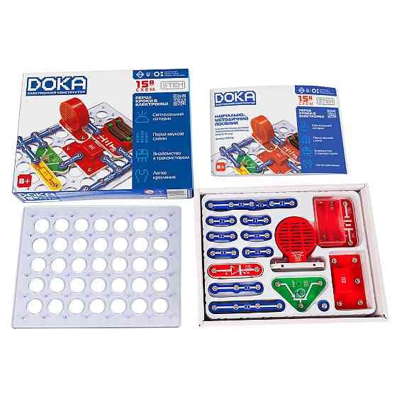 Конструктор електронний Doka Перші кроки в електроніці (В) Дніпро