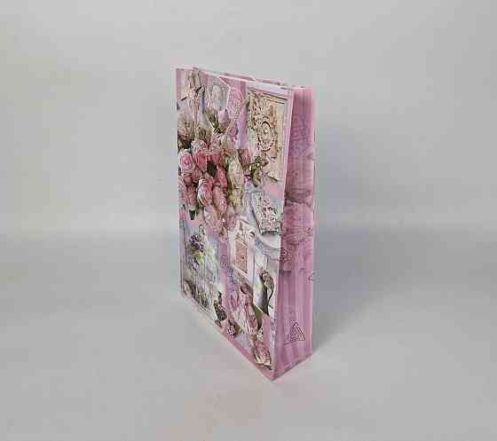 Большой бумажный пакет вертикальный  25/37/8(артBV-023) (12 шт) Харьков