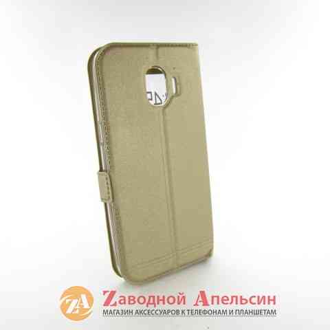 Чохол книжка Samsung J2 Pro J250 Smart Case gold Одеса