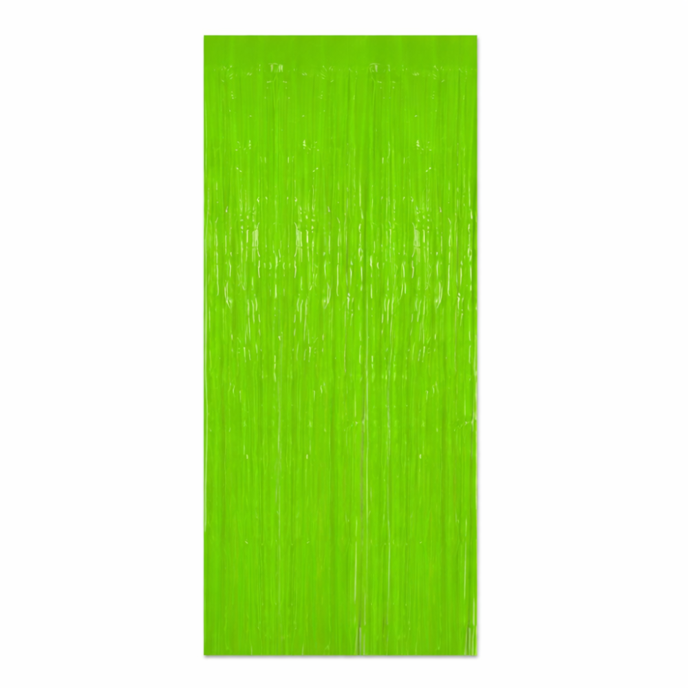 Дощик для фотозони флуоресцентний неоновий 2 м на 1 м салатовий Київ - фото 1
