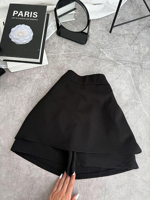 Жіноча базова стильна міні спідниця костюмка Одеса - фото 4