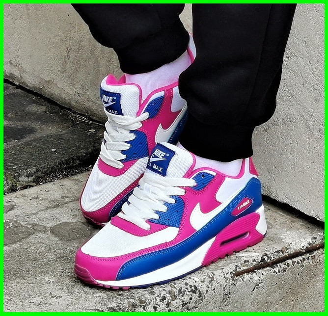 Кроссовки Nike 90 Женские Разноцветные с Амортизацией Цветные Найк (размеры: 37,38) Видео Обзор Днепр - изображение 4