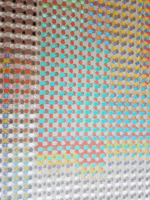 Флізелінові шпалери Decoprint WU20621 What"s up молодіжні дитячі лофт точки кола кольори веселки абстракція Київ - фото 1