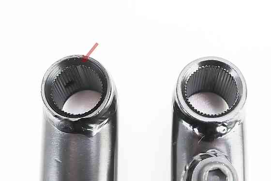 Шатуни "шліци 48T-19мм" 175мм BMX, чорні KL-8800S Киев