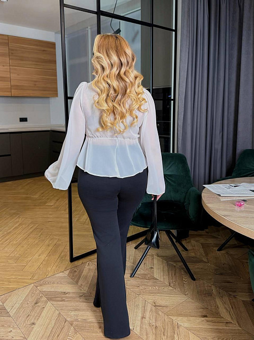 Жіноча стильна кофтинка шифон Одеса - фото 5