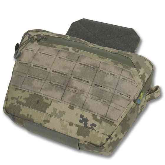 Сумка-напашник XL Kiborg GU Cordura Pixel. Сумка напашник пиксель с велкро панелью Киев