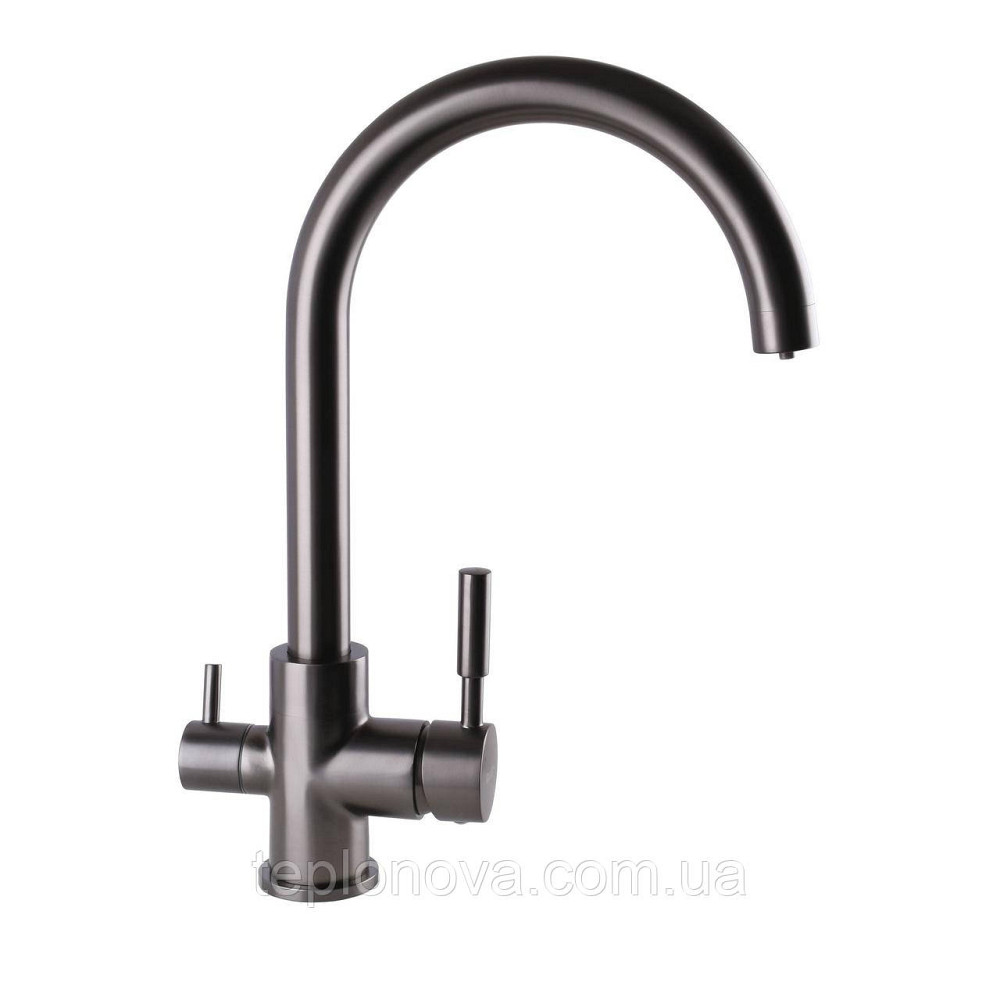 Змішувач для кухні під осмос Globus Lux LAZER GLLR-0333-11-GRAPHITE Чернівці - фото 2