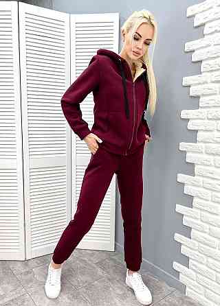 Зимовий спортивний костюм на хутрі "Nord" оптом | Норма Марсала, 42-44 Київ