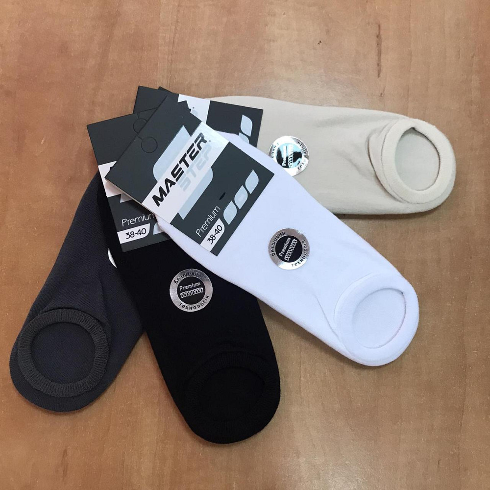 Носки хлопковые ультра короткие Master Step PREMIUM арт.7300 Черновцы - изображение 2