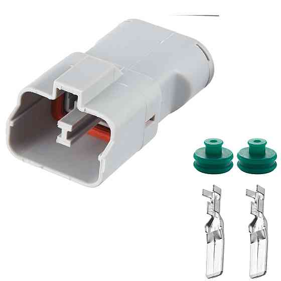 Разъем коннектор 2-кон., Вентилятор, Компрессор, 7222-4220-47157-6800-8 YAZAKI Япония Много Lexus, Toyota 40236 Киев