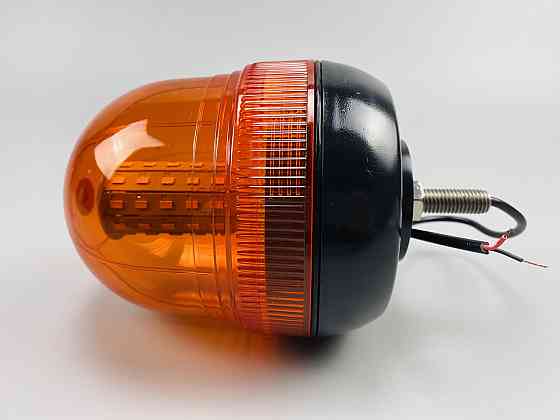 Маячок LED проблисковий 12В/24В 60 LED діодів кріплення на болт-різьблення, багатофункціональна лампа аварійна Мукачево