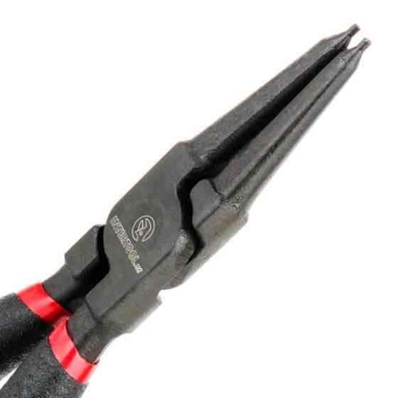 Набір щипців INTERTOOL HT-7015 для стопорних кілець 4 шт., 180 мм, 40 Cr-V - з хром-ванадієвої сталі Львів