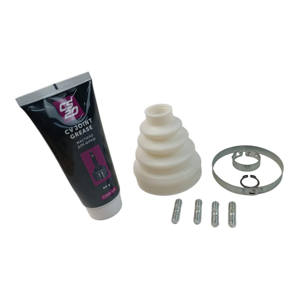 Пильовик карданного валу 21214 білий CS-20 шруса Мукачево - фото 1