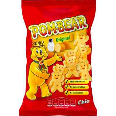 Чипсы Chio Pom Bear Картофельные мишки с солью 65 г (5900073020897) Винница
