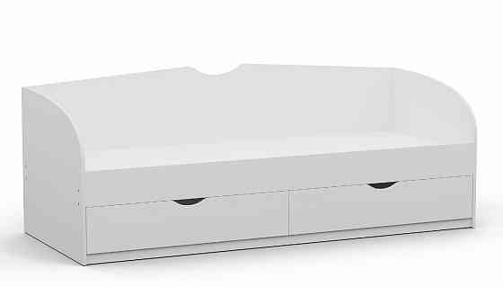 Кровать односпальная L-10, Белый, 2030х934х766 Львов