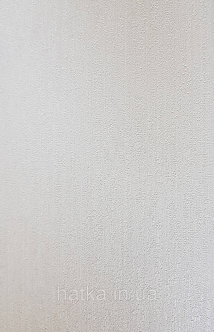 Обои виниловые на флизелине AS creation The Bos 0.53х10 однотон структурные тонкие полоски молочные с глянцем Киев - изображение 1