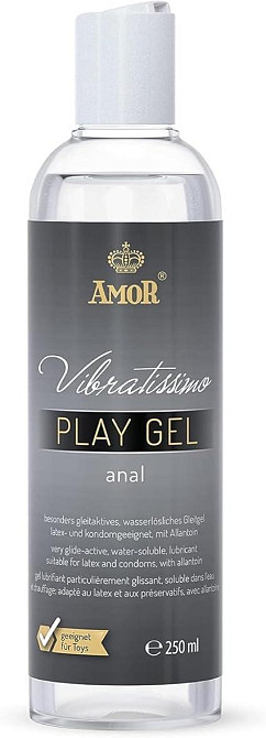 Лубрикант - Vibratissimo Play Gel Anal, 250 мл Sex Aura Київ - фото 1