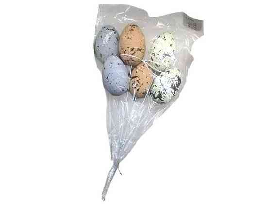 Декор крупной Easter eggs 20х4см (6шт/уп) R40486 ТМ STENSON Киев