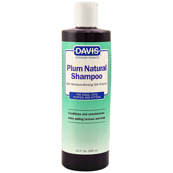 Davis Plum Natural Shampoo ДЕВІС НАТУРАЛЬНА СЛИВА шампунь з протеїнами шовку для собак і котів, концентрат Київ - фото 1
