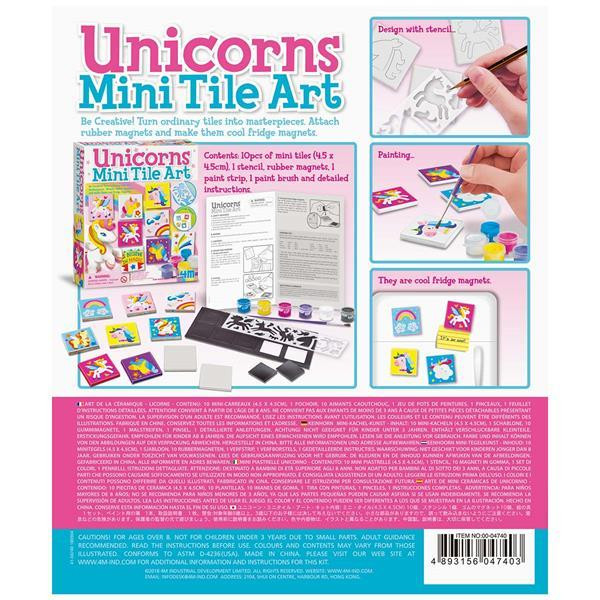 Набор для раскрашивания магнитов 4M Единороги (00-04740) Харьков - изображение 9