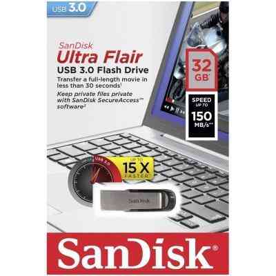 USB флеш накопитель SanDisk 32GB Ultra Flair USB 3.0 (SDCZ73-032G-G46) Винница