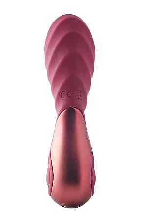 Мини вибратор рельефный Dream Toys Dinky Mini Vibrator Jody F бордовый, 12 см х 3.2 см Sex Aura Киев