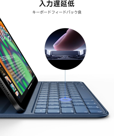 Чохол-клавіатура HOU для iPad 10 10.9" (2022) / iPad 11 11" (2025), магнітний Smart Folio, Bluetooth, синій Київ