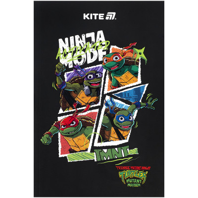 Блокнот Kite А5 Ninja Turtles 2 термобіндер, 64 аркуші, нелінований (NT25-193-2) Вінниця - фото 1