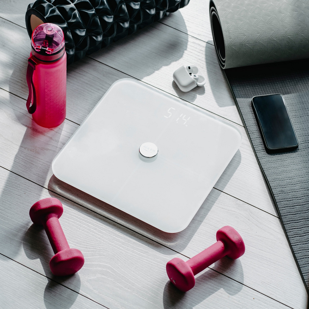 Ваги напольні Adler AD 8187 white електронні/ Smart/ 180кг/ 4хААА/ автовимкнення/ білі Винница - изображение 6