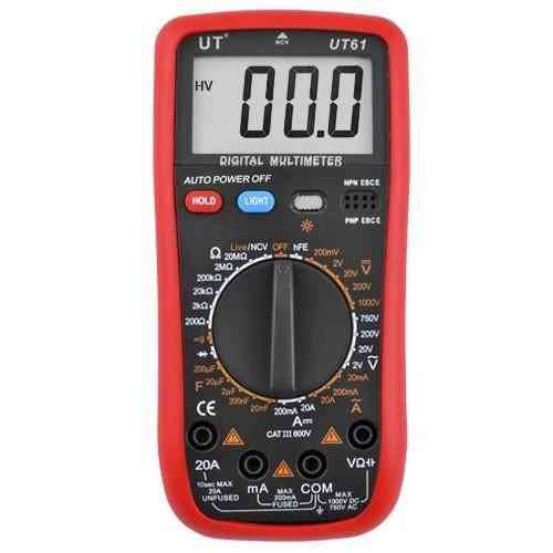 Мультиметр побутовий Digital UT61, Смарт мультиметр, Мультиметри для роботи, AH-792 Мультиметри цифрові Київ