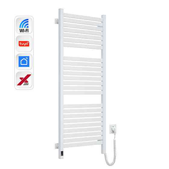 Електрична сушарка для рушників NAVIN Авангард X 480х1200 Sensor з WI-FI правобічна, біла Київ