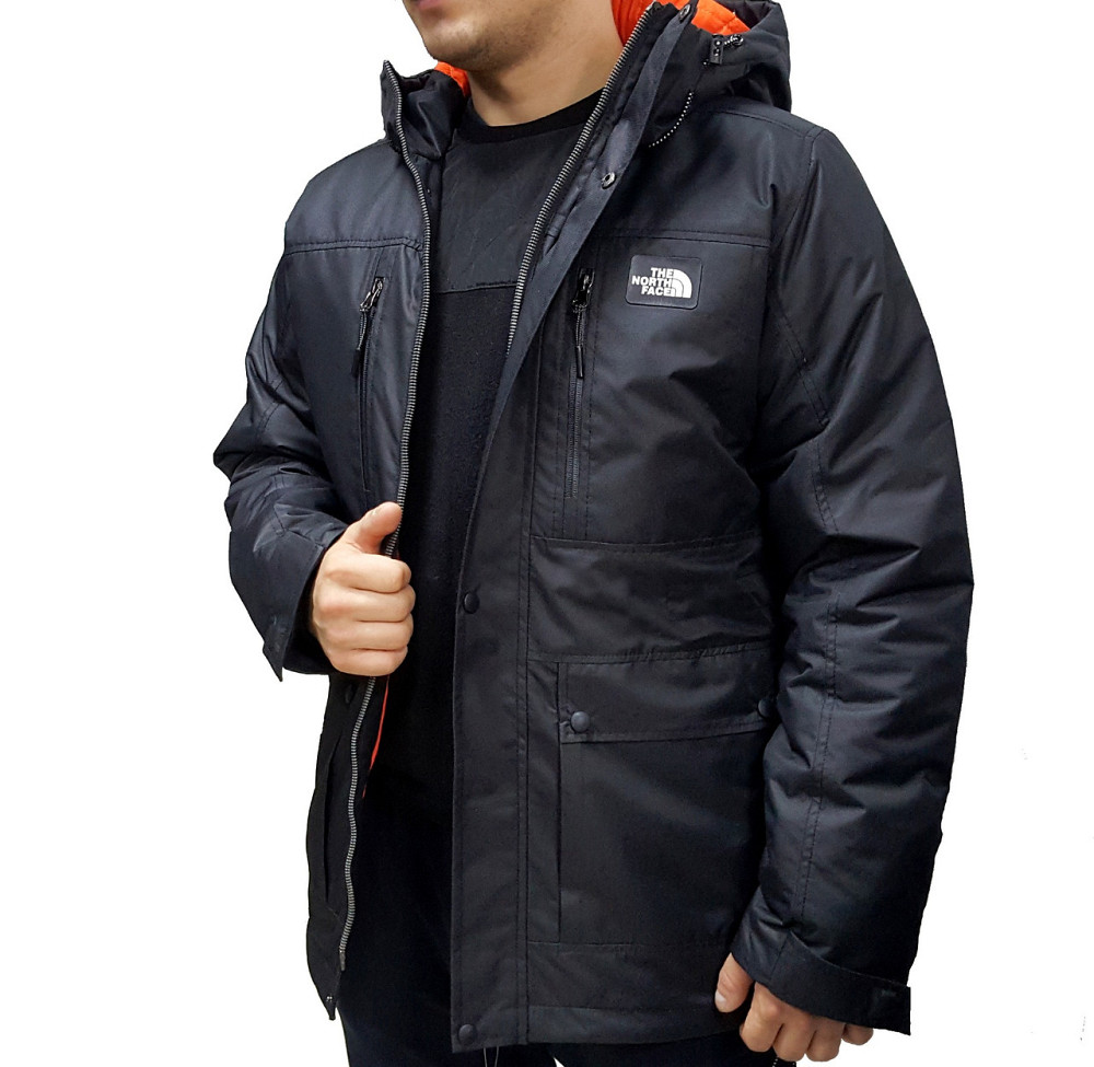 Куртка мужская зимняя The North Face,черный Киев - изображение 6