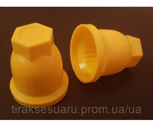 Ковпачок на гайку колеса 33 жовтий Ковпачок на гайку 33 Ковпачок на 33 гайку Луцьк - фото 1