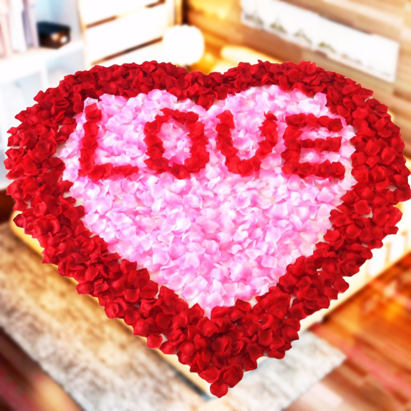 Пелюстки троянд штучні 48 шт червоні Київ - фото 2