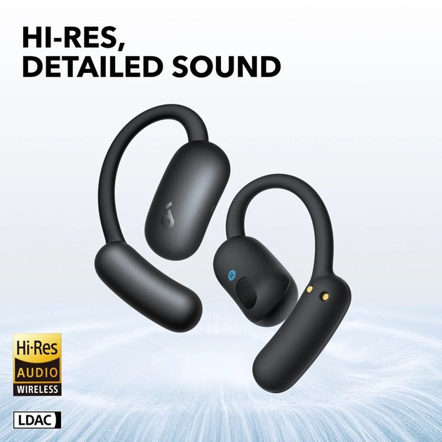 Bluetooth-гарнітура Anker SoundСore AeroFit 2 Black (A3874G11) ( Чорний ) Харків - фото 13