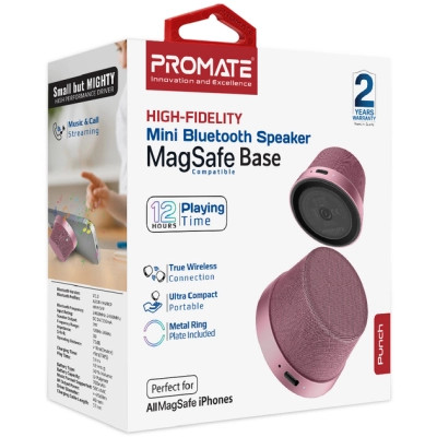 Акустична система Promate Punch 3 Вт Pink (punch.pink) Вінниця - фото 9
