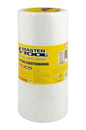 MASTERTOOL Стрічка склотканинна самоклеюча MASTERTOOL 230 мм 20 м 8х8 55 г/м² 08-9408 Коломыя