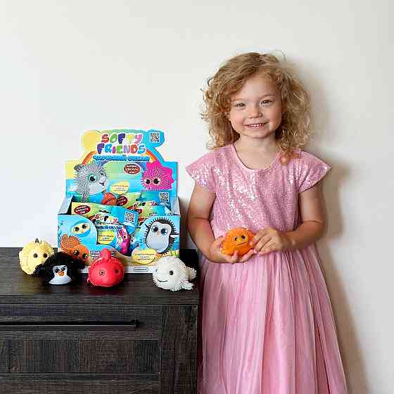 Стретч-іграшка у вигляді тварини серії «Softy friends» – Чарівний океан Дніпро