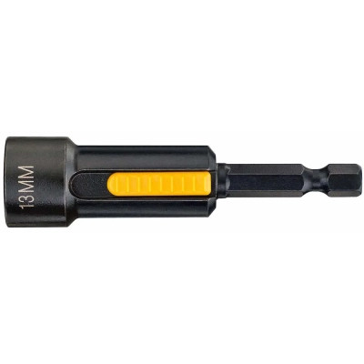 Головка магнітна DeWALT магнітна EXTREME 1/4"х13 мм, шестигранна з магнітом, що рухається всередині (DT7450) Вінниця - фото 1