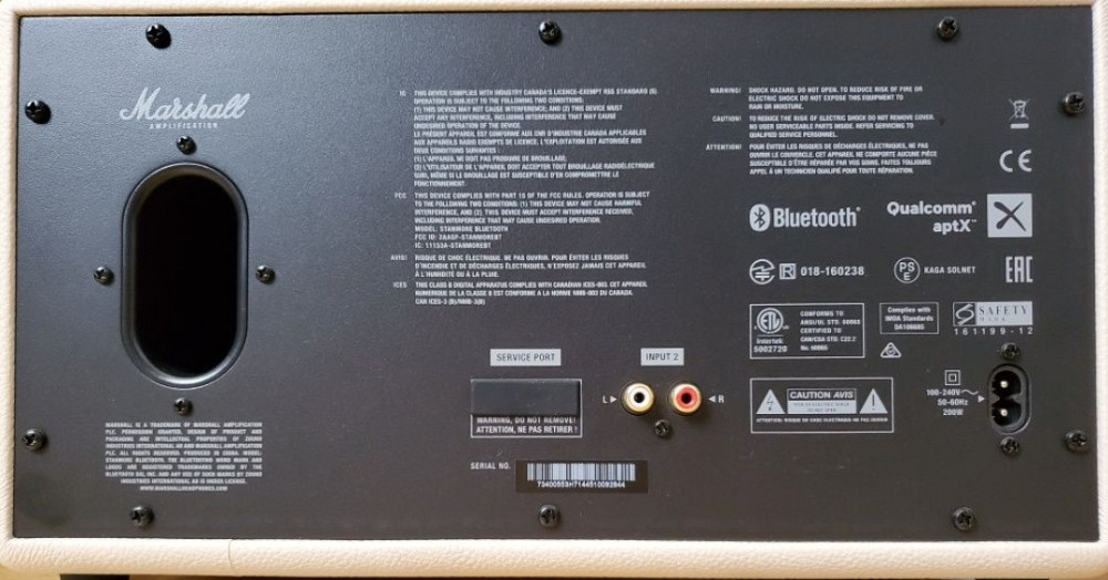 Колонка оригинальная Marshall Stanmore Cream. Киев - изображение 4