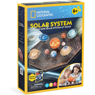 Пазл Cubic Fun Тривимірна головоломка-конструктор Stem Сонячна система (DS1087h) Вінниця - фото 1