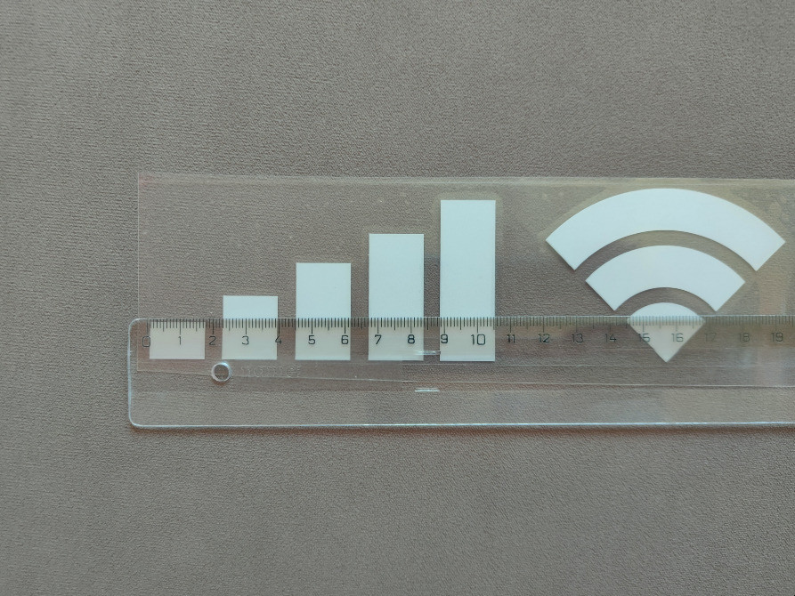 Наклейка на авто wi-fi светоотражающая Киев - изображение 3