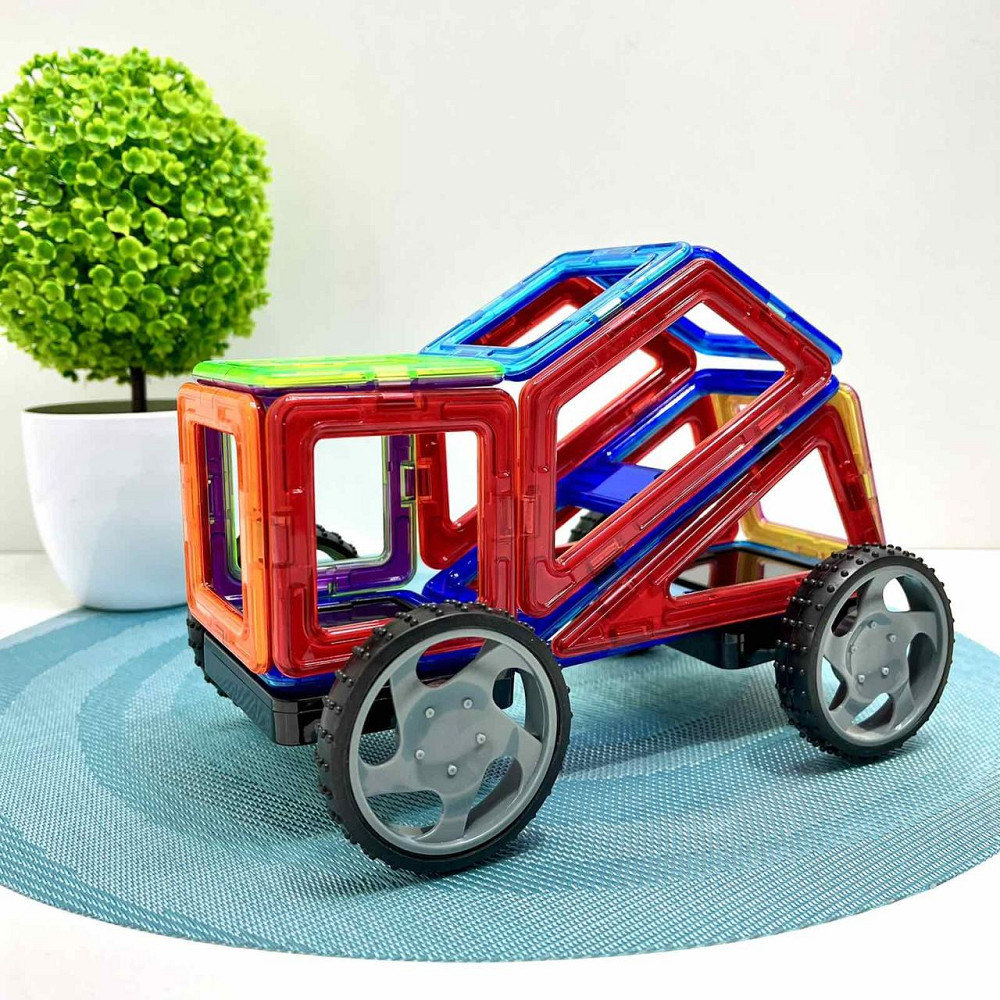 Конструктор магнітний Limo Toy Транспорт 36 деталей (LT5003) Чернигов - изображение 7