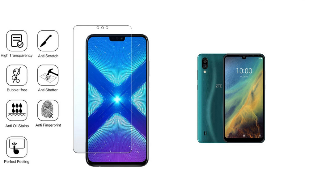 Защитное стекло NeoGlass для ZTE Blade A5 2020 – ультрапрозрачное и устойчивое Киев - изображение 4