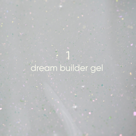 Гель для нарощення нігтів Valeri Dream Builder Gel №01 (молочний) 15мл Херсон