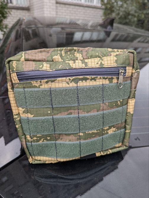 Органайзер сумка тактична поясна із системою Molle підсумок для телефону. документів, ключів, дрібни Днепр - изображение 8